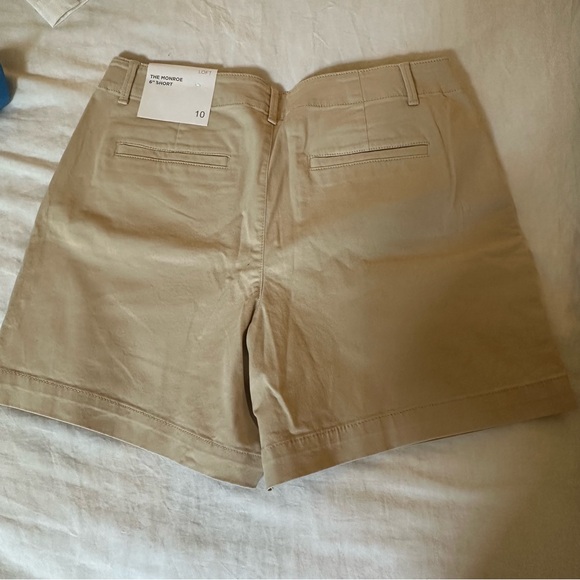 LOFT - NWT  Monroe 6” khaki chino short, 97% cotton 3% spandex - Picture 5 of 7